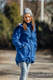 Softshell Babywearing Coat - Blue - size XXL #babywearing