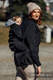 Kurtka Softshell do noszenia dzieci  - Czarna - rozmiar L #babywearing