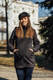 Manteau de portage - Softshell - Noir - taille XXL #babywearing