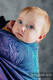 Żakardowa chusta do noszenia dzieci, bawełna - ROSZPUNKA - NOWA ERA - rozmiar L #babywearing