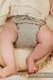 Wollüberhose - Herringbone Natural - NB #babywearing