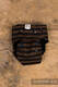 Couvre-couche en laine - Brown & Black Stripes - MOS #babywearing