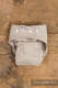 Cloth diaper starter set, size MOS, Herringbone Natural & Brown & Black Stripes #babywearing