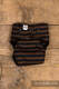 Cobertor de lana - Brown & Black Stripes - OS #babywearing