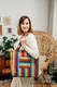 Shoulder bag made of wrap fabric (79% cotton, 21% linen) - LINEN PARADISO - standard size 37cmx37cm #babywearing