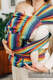 Mochila LennyHybrid Half Buckle, talla estándar, tejido jaqurad (79% algodón, 21% lino) - LINEN PARADISO #babywearing