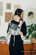 Nosidło Klamrowe ONBUHIMO  z tkaniny żakardowej (100% bawełna), rozmiar Standard - HERBARIUM Z OGRODU ROUNDHAY #babywearing