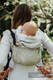Nosidło Klamrowe ONBUHIMO  z tkaniny żakardowej (100% len), rozmiar Standard - LOTOS - NATURALNY  #babywearing