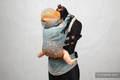 Ergonomic Carrier, Toddler Size, jacquard weave 100% cotton - DREAM TREE, Reverse #babywearing