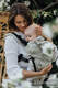 LennyUpGrade Carrier, Standard Size, jacquard weave, 100% linen - LOTUS - NATURAL  #babywearing
