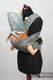 Mei Tai carrier Mini with hood/ jacquard twill / 100% cotton /  Dream Tree, Reverse #babywearing