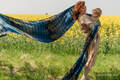 Baby Wrap, Jacquard Weave (65% bamboo viscose, 35% cotton) - TANGLED - BETWEEN THE EARTH & THE SKY - size XS #babywearing