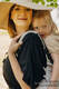 LennyPreschool Carrier, Preschool Size, jacquard weave 100% linen - LOTUS - NATURAL   #babywearing