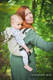 Porte-bébé ergonomique LennyGo, taille toddler, jacquard 100% lin, ENCHANTED NOOK - WILD NATURE #babywearing