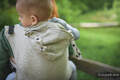 Porte-bébé ergonomique LennyGo, taille bébé, jacquard 100% lin, ENCHANTED NOOK - WILD NATURE #babywearing