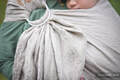 Ringsling, Jacquard Weave, with gathered shoulder (100% linen) - ENCHANTED NOOK - WILD NATURE - standard 1.8m #babywearing