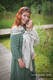 Ringsling, Jacquard Weave, with gathered shoulder (100% linen) - ENCHANTED NOOK - WILD NATURE - standard 1.8m #babywearing