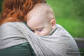 Baby Wrap, Jacquard Weave (100% linen) - ENCHANTED NOOK - WILD NATURE - size S #babywearing