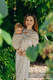 Sling, jacquard (50% coton, 50% Viscose de bambou) - avec épaule sans plis - INFINITY - GOLDEN HOUR, standard 1.8m #babywearing