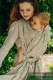 Baby Wrap, Jacquard Weave (50% cotton, 50% bamboo viscose) - INFINITY - GOLDEN HOUR - size M #babywearing