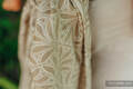 Fular, tejido jacquard (50% algodón, 50% viscosa de bambú) - INFINITY - GOLDEN HOUR - talla L #babywearing
