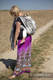 Żakardowa chusta do noszenia dzieci, 100% bawełna - POSEJDON - rozmiar XL #babywearing
