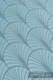 Tragetuch, Jacquardwebung (100% Baumwolle) - DECO - PLATINUM BLUE - Größe M #babywearing