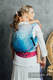 LennyHybrid Half Buckle Carrier, Preschool Size, jacquard weave, 100% cotton - SYMPHONY BLAZE #babywearing