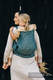 Mochila LennyHybrid Half Buckle, talla preschool, tejido jaqurad 100% lino - ENCHANTED NOOK - DAYFLOWER #babywearing