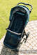 Anti-sweat pram liner (for a stroller) - LITTLE HERRINGBONE EBONY BLACK #babywearing