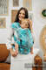 Porte-bébé LennyHybrid Half Buclke, taille standard, jacquard, 100% coton - WILD WINE - ALLURE  #babywearing