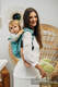 Nosidło Klamrowe ONBUHIMO z tkaniny żakardowej (100% bawełna), rozmiar Standard - DZIKIE WINO - ALLURE  #babywearing