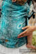 Nosidełko LennyUpGrade z tkaniny żakardowej 100% bawełna , rozmiar standard - DZIKIE WINO - ALLURE  #babywearing