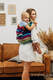 Nosidło Klamrowe ONBUHIMO z tkaniny skośno-krzyżowej (100% bawełna), rozmiar Preschool - KARUZELA BARW #babywearing
