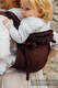 Nosidło Klamrowe ONBUHIMO  z tkaniny żakardowej (61% Bawełna, 39% Jedwab Tussah), rozmiar Standard - BIG LOVE - AUBURN #babywearing