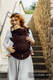 Porte-bébé ergonomique LennyGo, taille bébé, jacquard (61% Coton, 39% Soie tussah) - BIG LOVE - AUBURN #babywearing