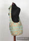 Hobo Bag - 60% Cotton, 40% Polyester - BEIGE & TURQUOISE LACE (grade B) #babywearing