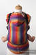 Ergonomic Carrier, Baby Size, broken-twill weave 100% cotton  - SUNSET RAINBOW COTTON - Second Generation #babywearing