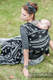 Fular, tejido jacquard (100% algodón) - GLAMOROUS LACE - talla M #babywearing