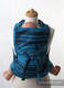 Mei Tai carrier Mini with hood/ jacquard twill / 100% cotton / Divine Lace, Reverse #babywearing