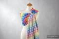 Ringsling, Jacquard Weave (100% cotton) - Rainbow Stars - long 2.1m #babywearing