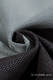 Sling de la gamme de base, 100 % coton, Sergé brisé, avec épaule sans plis - COOL GREY - standard 1.8m #babywearing