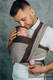 Écharpe de la gamme de base - HOT CHOCOLATE, sergé brisé, 100 % coton, taille XL #babywearing