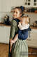 Onbuhimo de Lenny, taille standard, jacquard (64% Coton, 36% Soie tussah) - FLAWLESS - UMBRA #babywearing