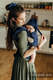 Porte-bébé ergonomique LennyGo, taille toddler, jacquard (64% Coton, 36% Soie tussah) - FLAWLESS - UMBRA #babywearing