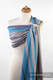 Ringsling, Broken twill Weave (100% cotton), with pleated shoulder - MISTY MORNING - standard 1.8m #babywearing