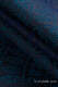 Torba na ramię z materiału chustowego, (100% bawełna) - PAWI OGON - QUANTUM - uniwersalny rozmiar 37cmx37cm #babywearing