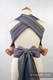 MEI-TAI carrier Mini, broken-twill weave - 100% cotton - with hood, MISTY MORNING #babywearing