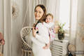 Nosidło Klamrowe ONBUHIMO z tkaniny żakardowej (100% bawełna), rozmiar Toddler - MAGNOLIA #babywearing