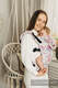 Marsupio Ergonomico LennyGo, misura Toddler, tessitura jacquard 100% cotone - MAGNOLIA #babywearing